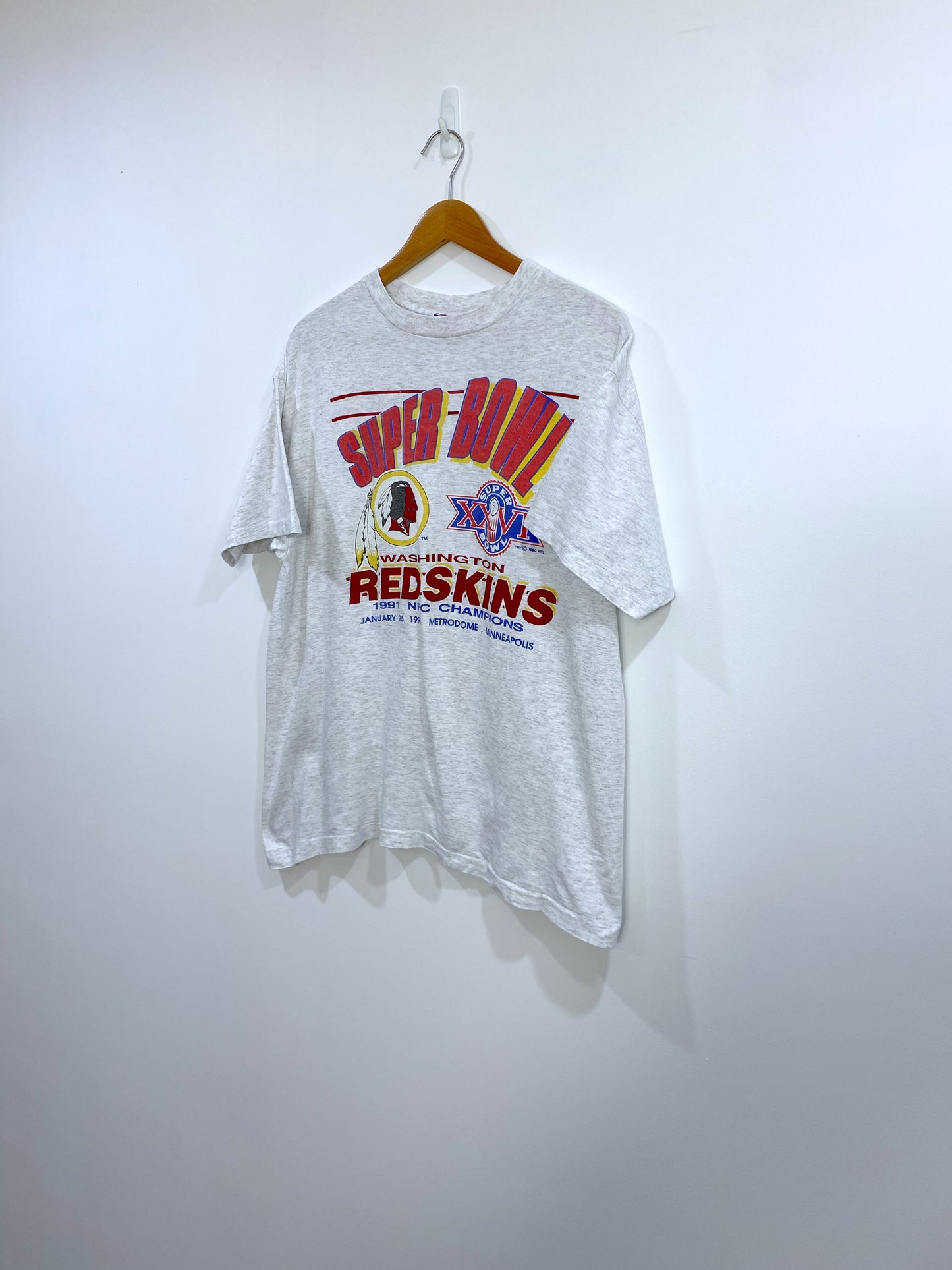 Vintage 1992 Washington Redskins Championship T-shirt L