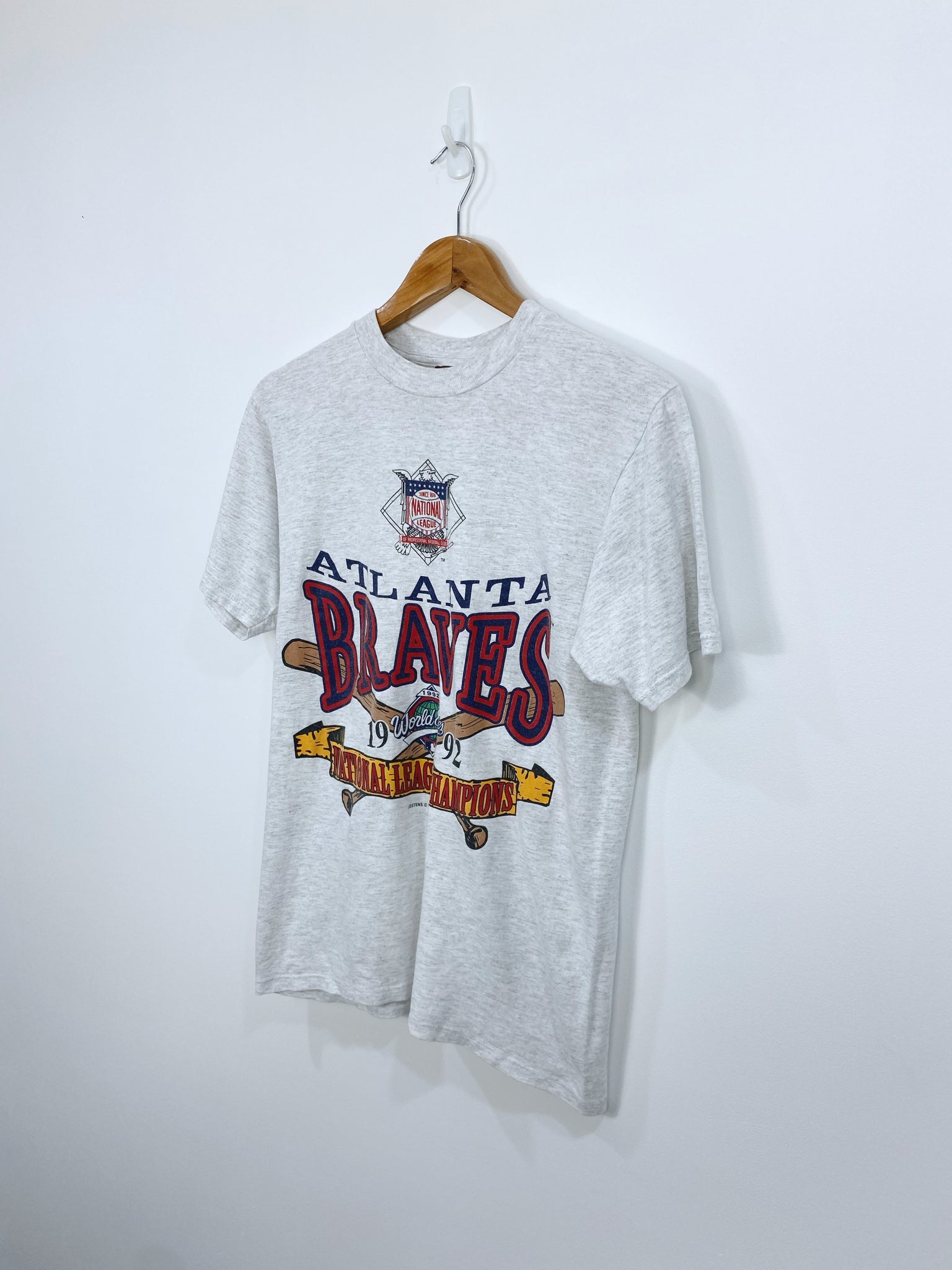 Vintage 1992 Atlanta Braves Championship T-shirt S