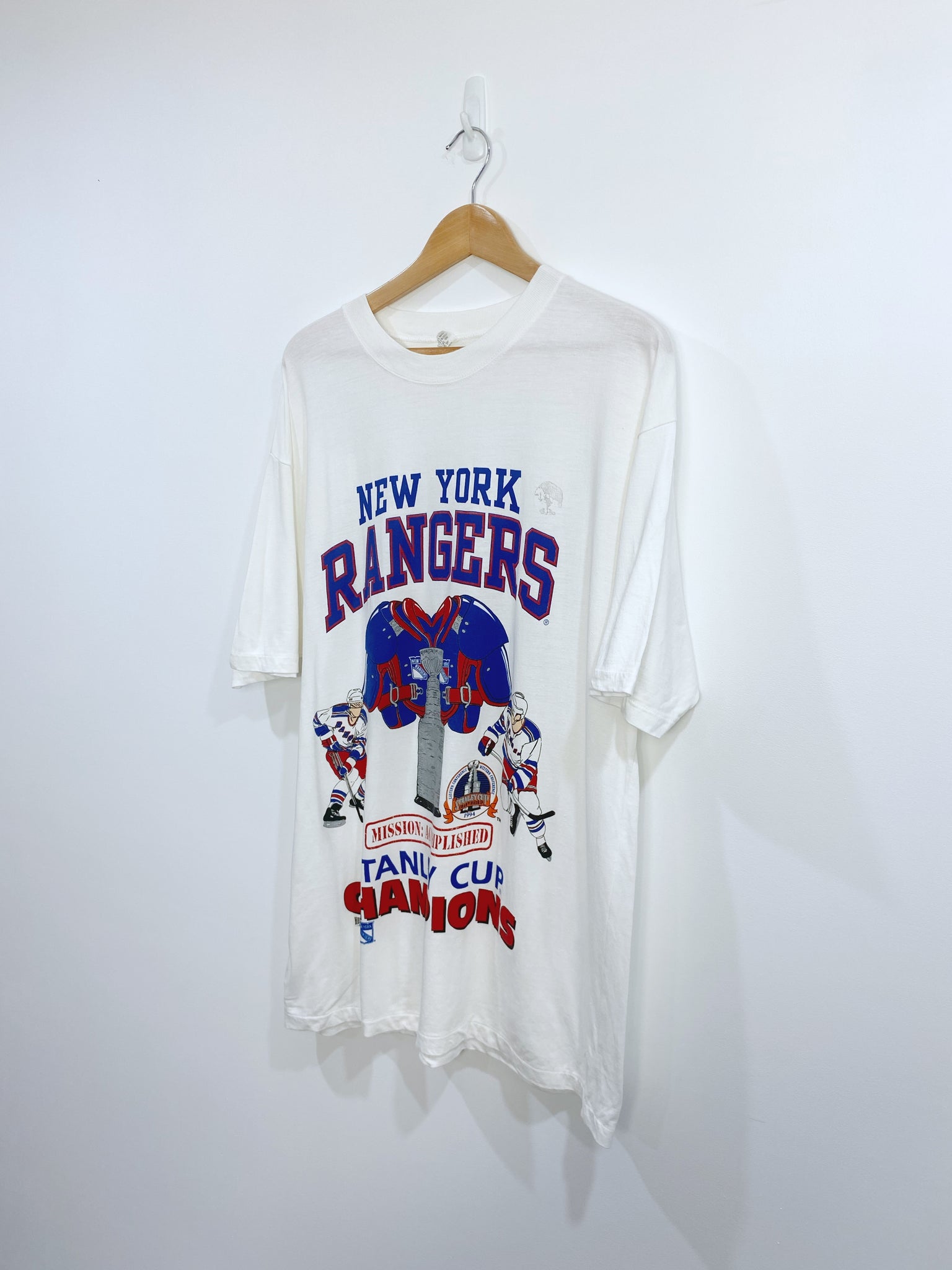 Vintage 1994 New York Rangers Championship T-shirt L