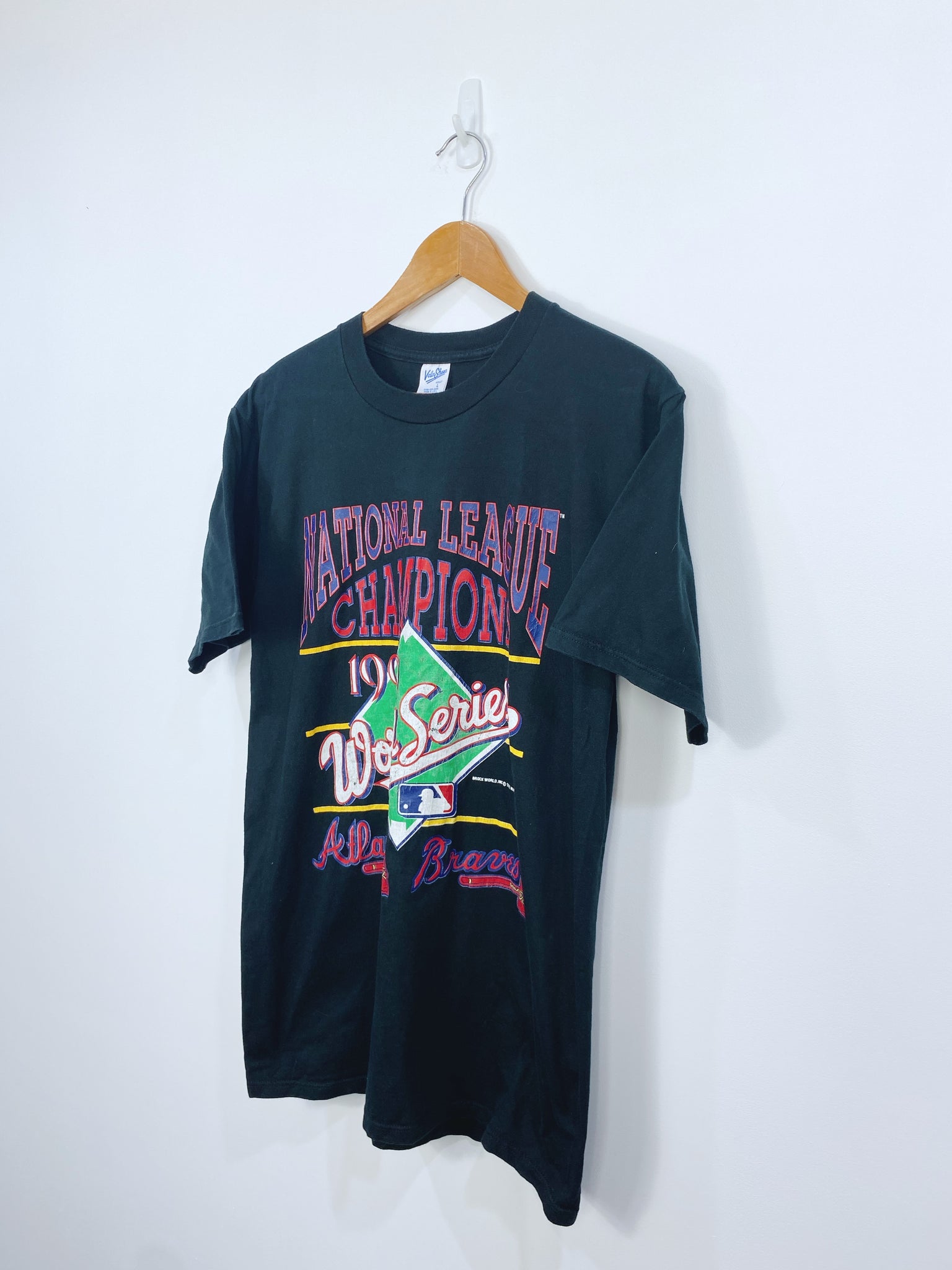 Vintage 1991 Atlanta Braves Championship T-shirt M