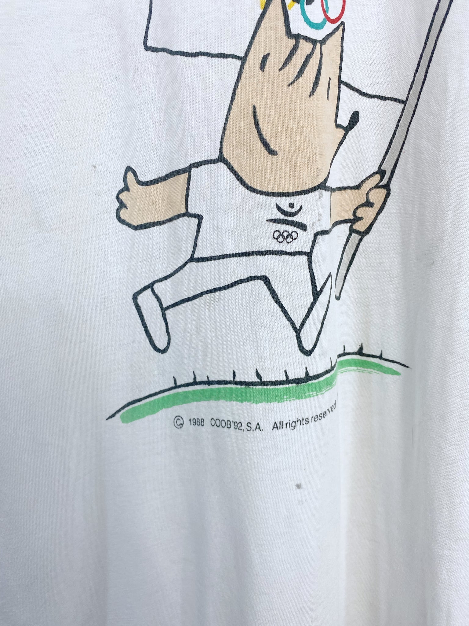 Vintage 1992 Barcelona Olympics T-shirt M