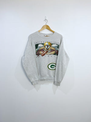 Vintage 1997 Taz GreenBay Packers Sweatshirt M