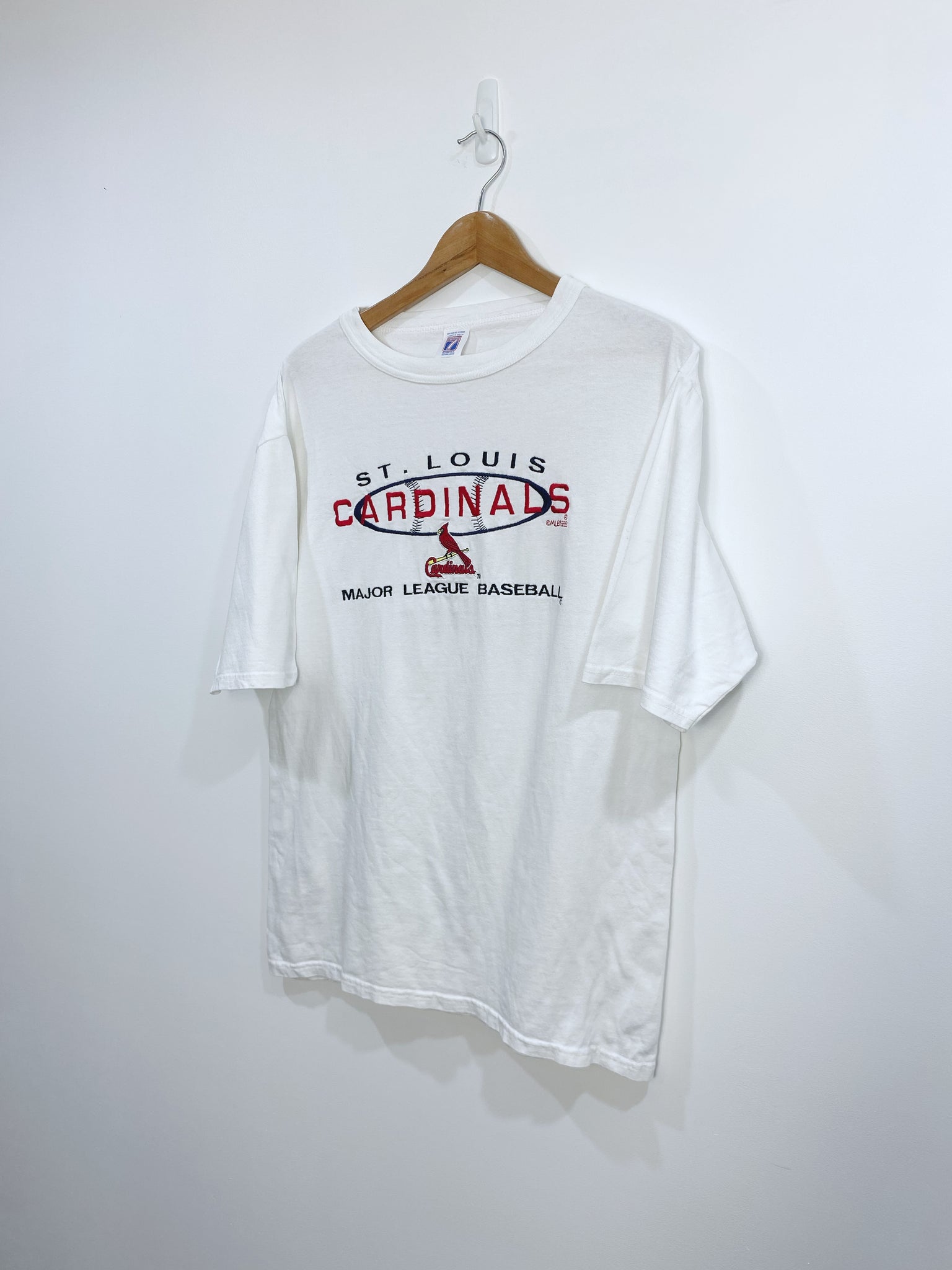 Vintage 1999 St Louis Cardinals Embroidered T-shirt L