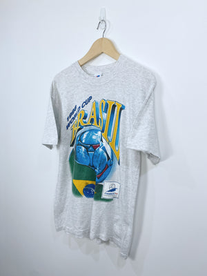 Vintage 1998 Brazil World Cup T-shirt L