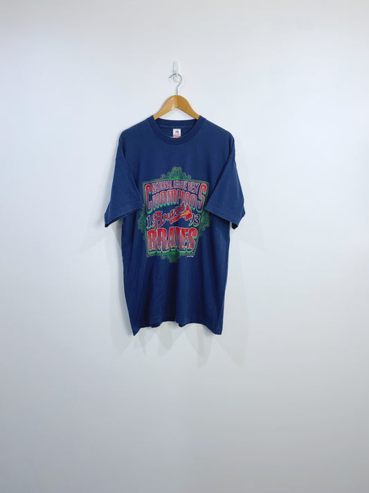 Vintage 1993 Atlanta Braves Championship T-shirt XL