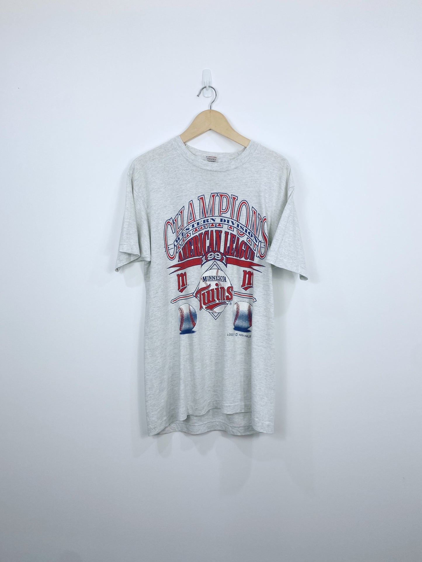 Vintage 1991 Minnesota Twins Championship T-shirt L