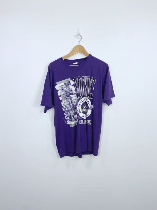 Vintage 1992 Colorado Rockies T-shirt L