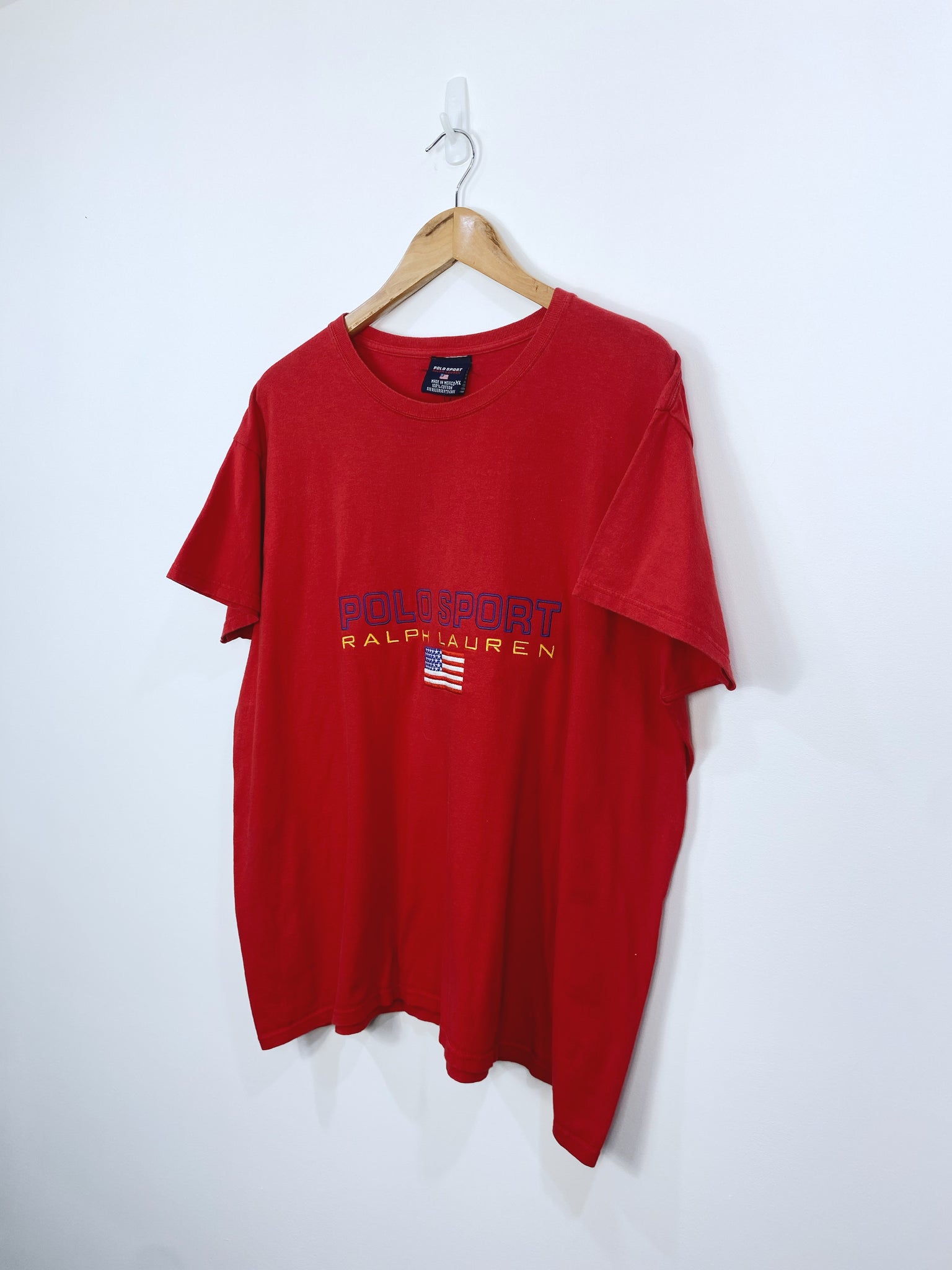 Vintage Polo Sport Embroidered T-shirt L