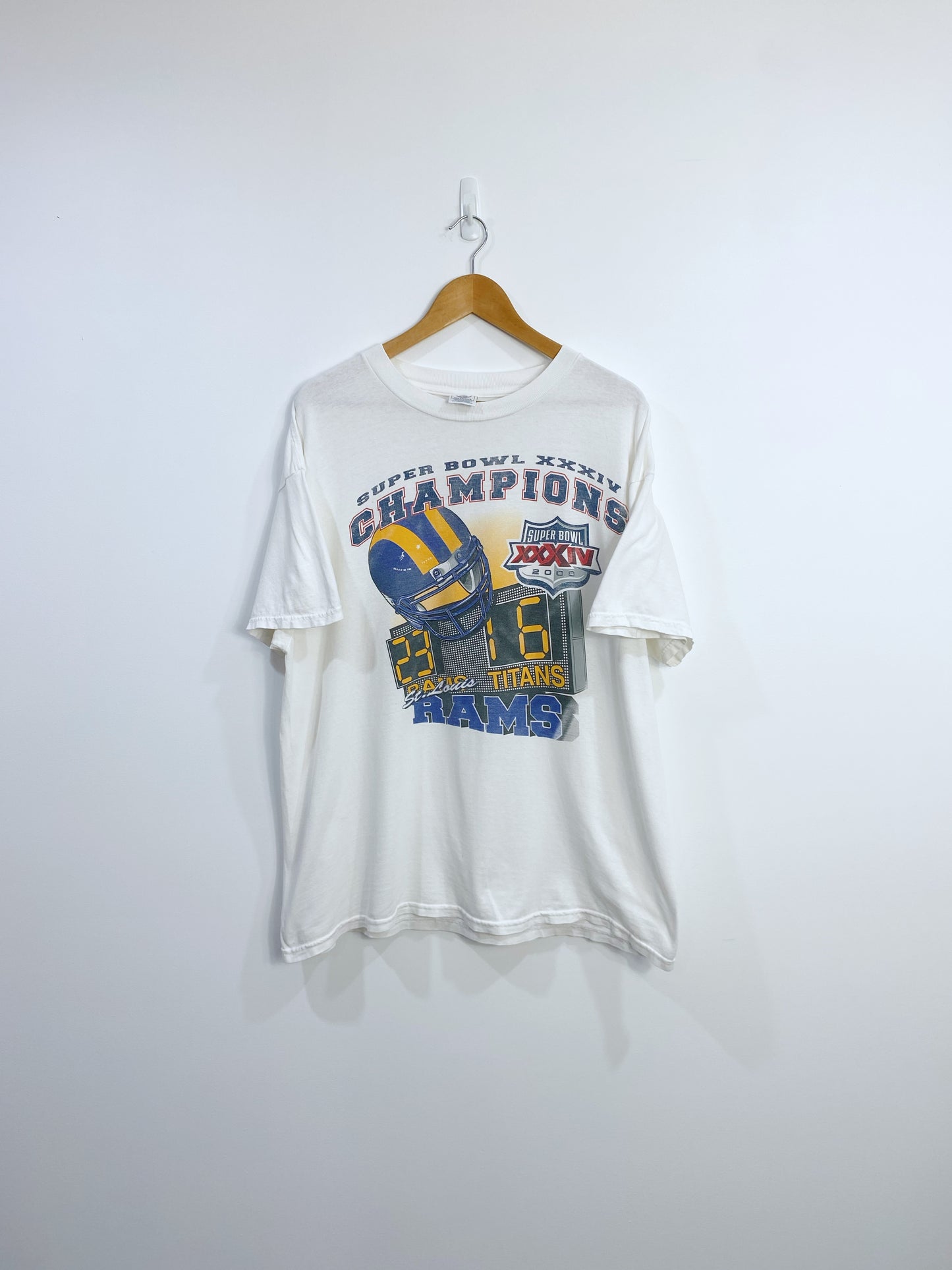 Vintage St Louis Rams Championship T-shirt XL