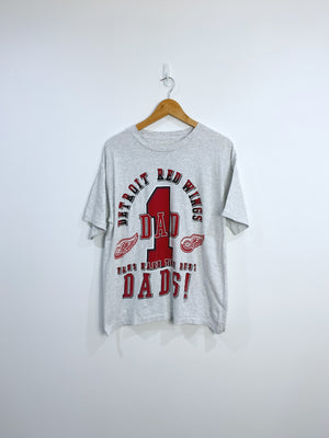 Vintage 90s Detroit RedWings T-shirt M