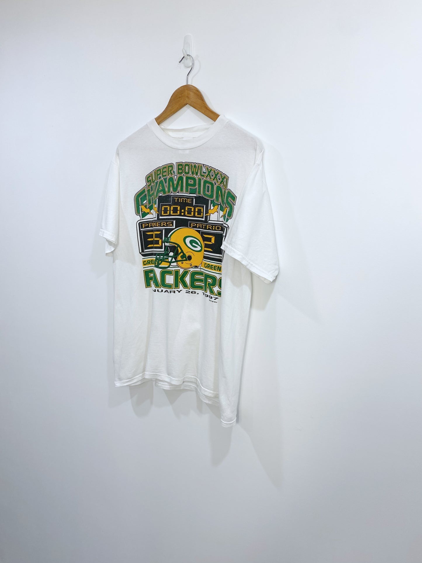 Vintage 1997 GreenBay Packers Championship T-shirt M