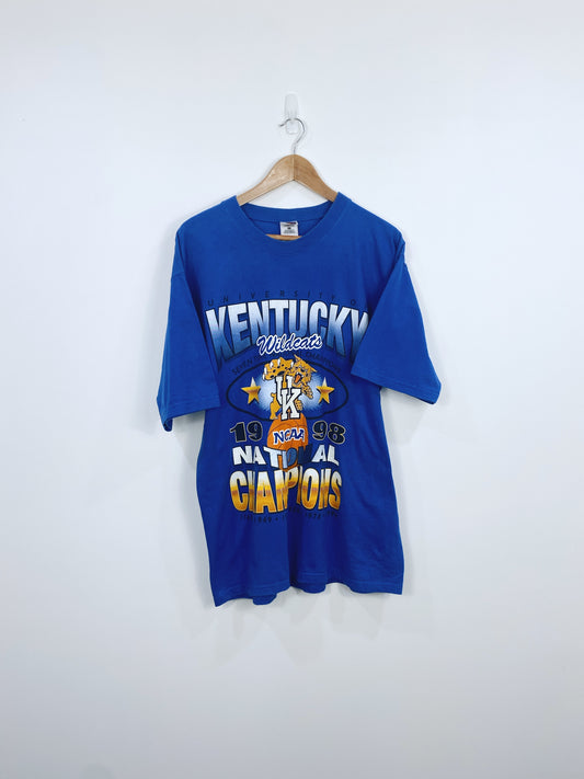 Vintage 1998 Kentucky Wildcats Championship T-shirt L