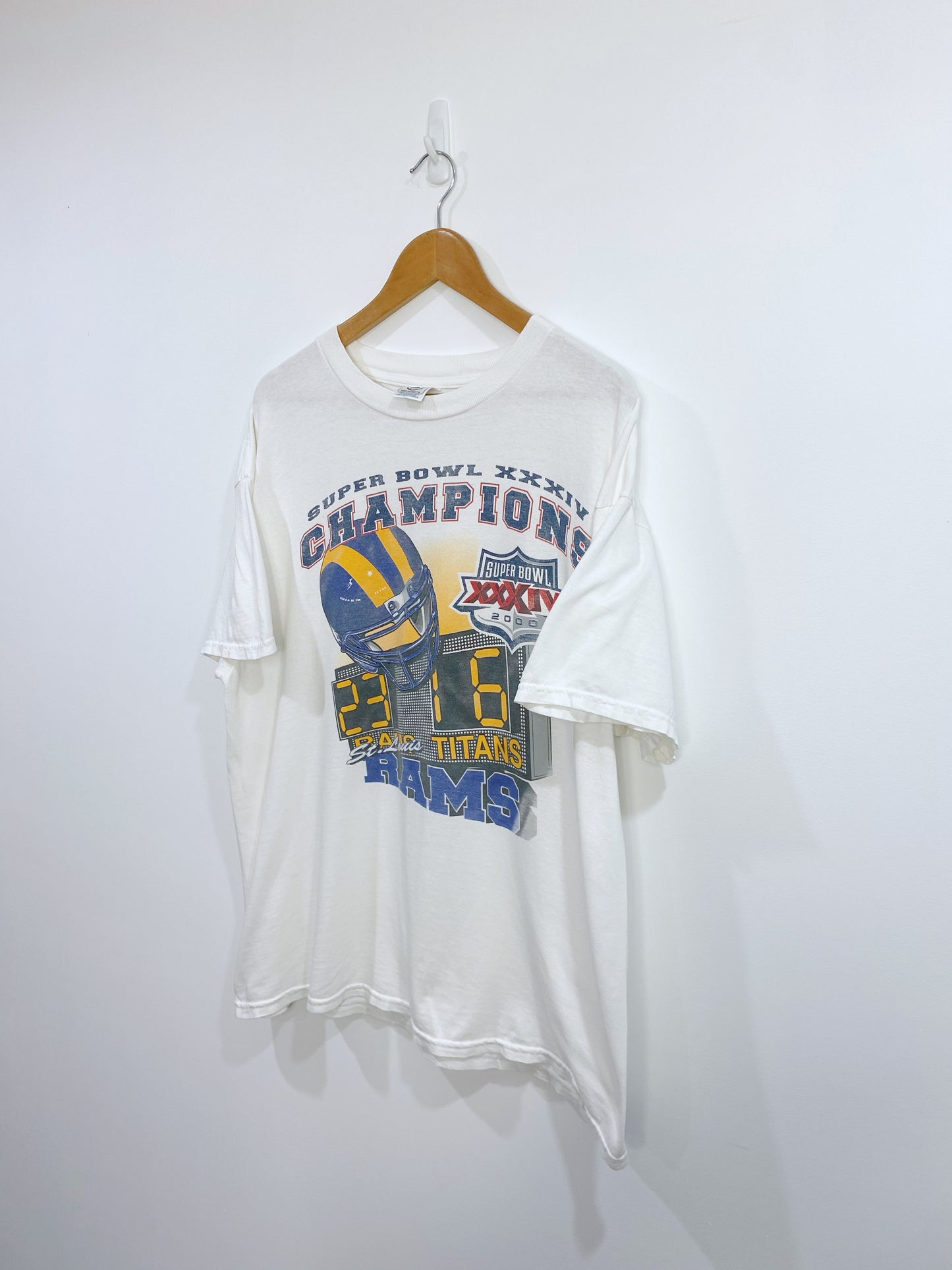 Vintage St Louis Rams Championship T-shirt XL