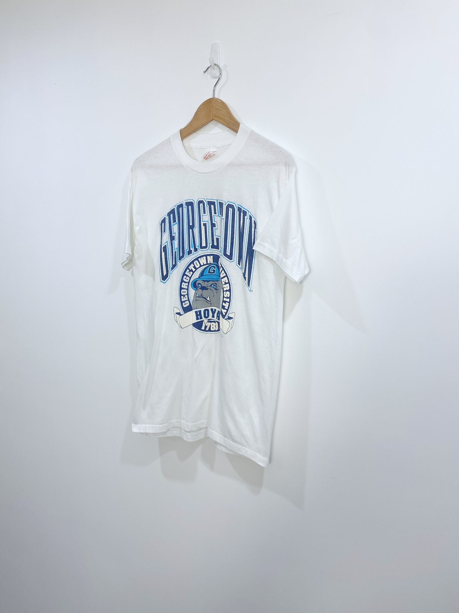 Vintage 80s Georgetown Hoyas T-shirt M