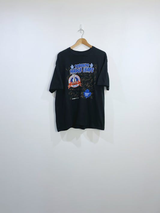 Vintage 1993 Toronto Maple Leafs Championship T-shirt L