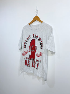 Vintage 90s Detroit RedWings T-shirt M