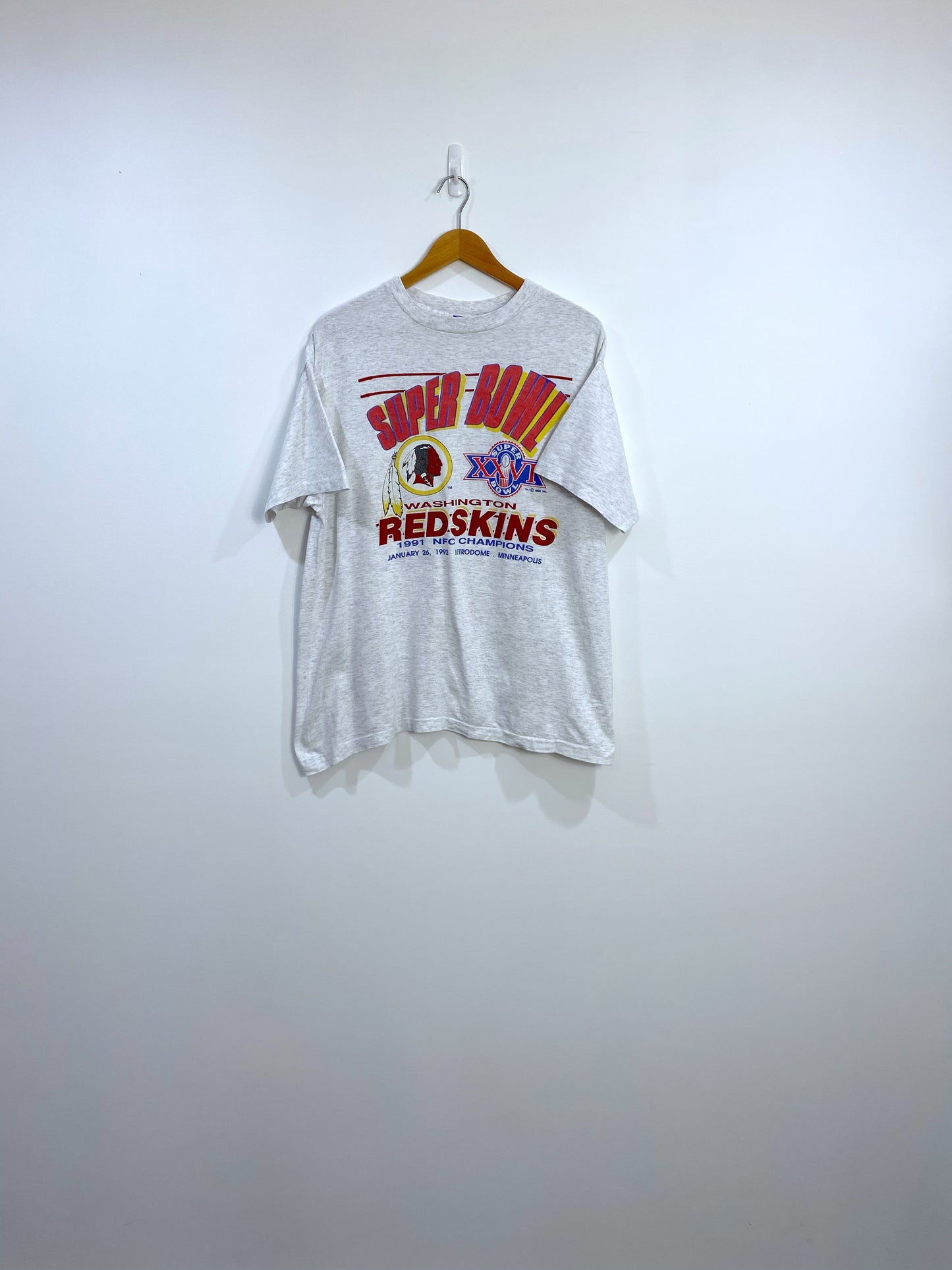 Vintage 1992 Washington Redskins Championship T-shirt L