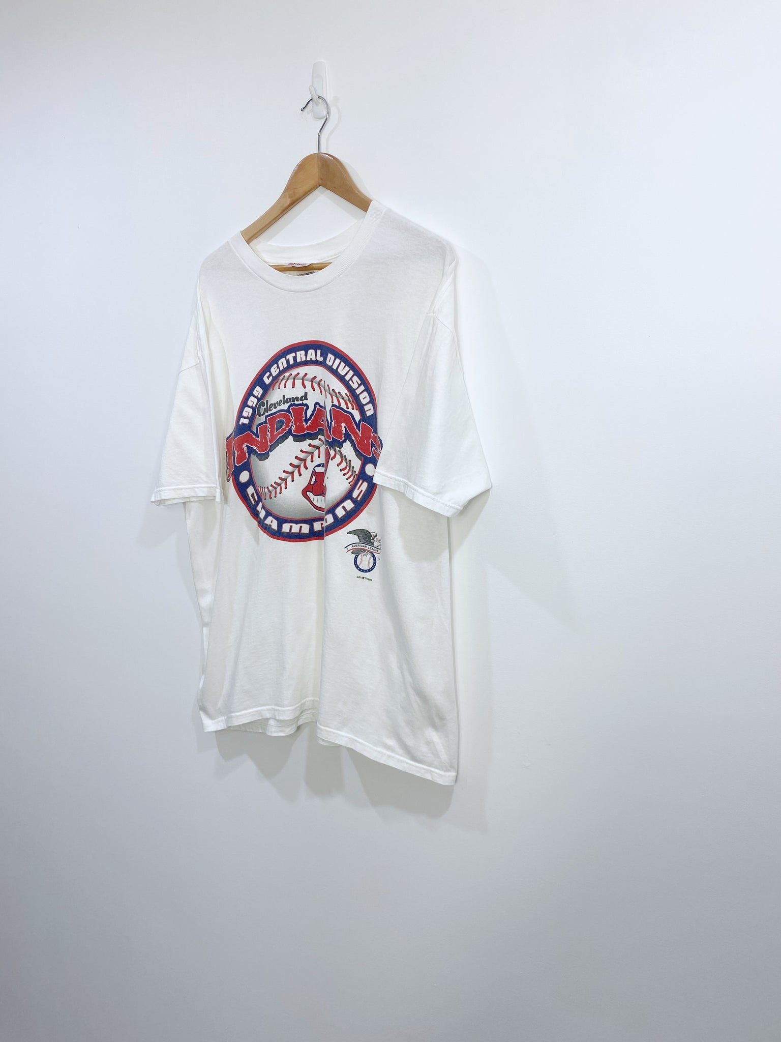 Vintage 1999 Cleveland Indians Championship T-shirt XL