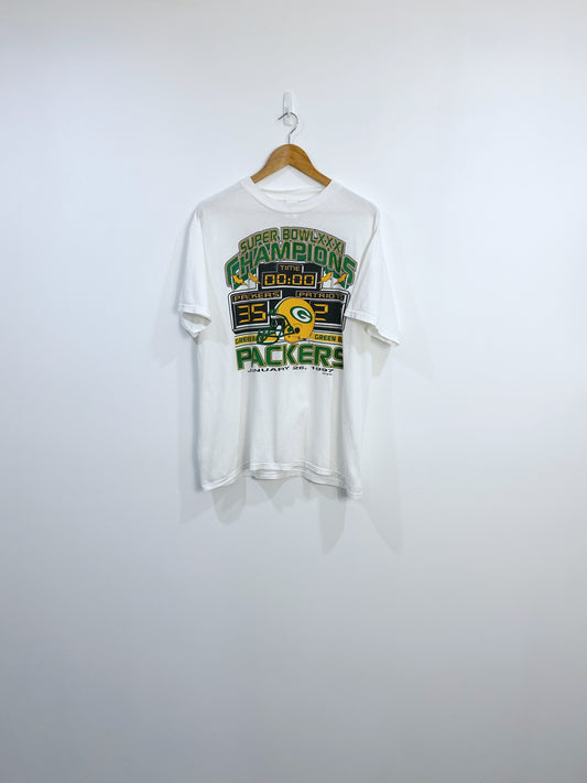 Vintage 1997 GreenBay Packers Championship T-shirt M