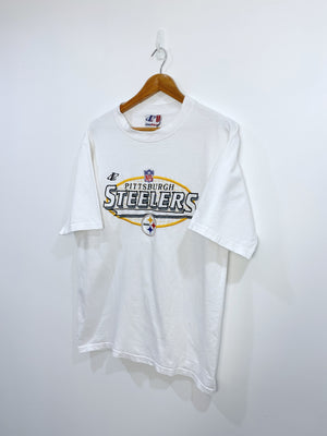 Vintage Pittsburgh Steelers Embroidered T-shirt L