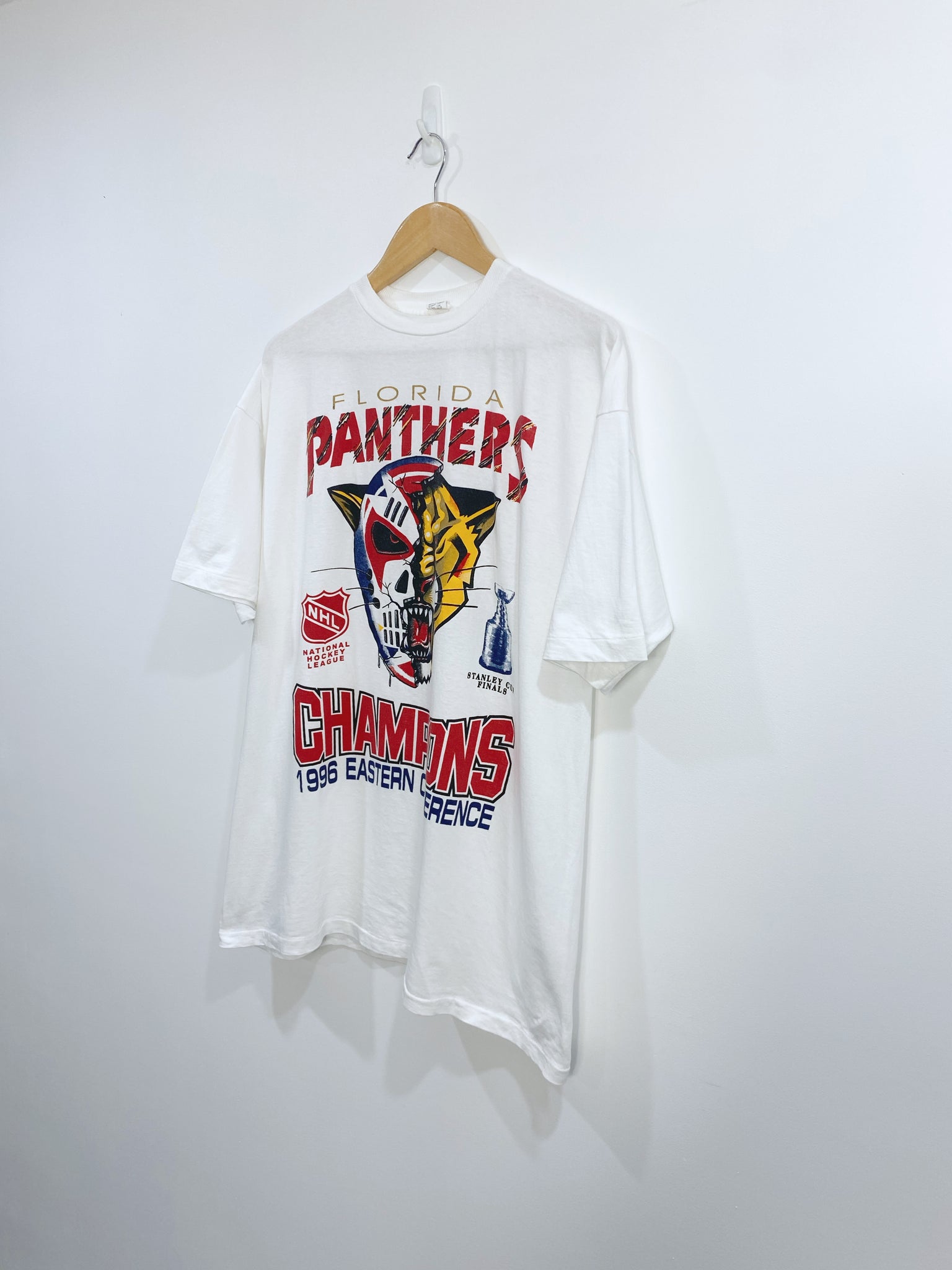Vintage 1996 Florida Panthers Championship T-shirt L