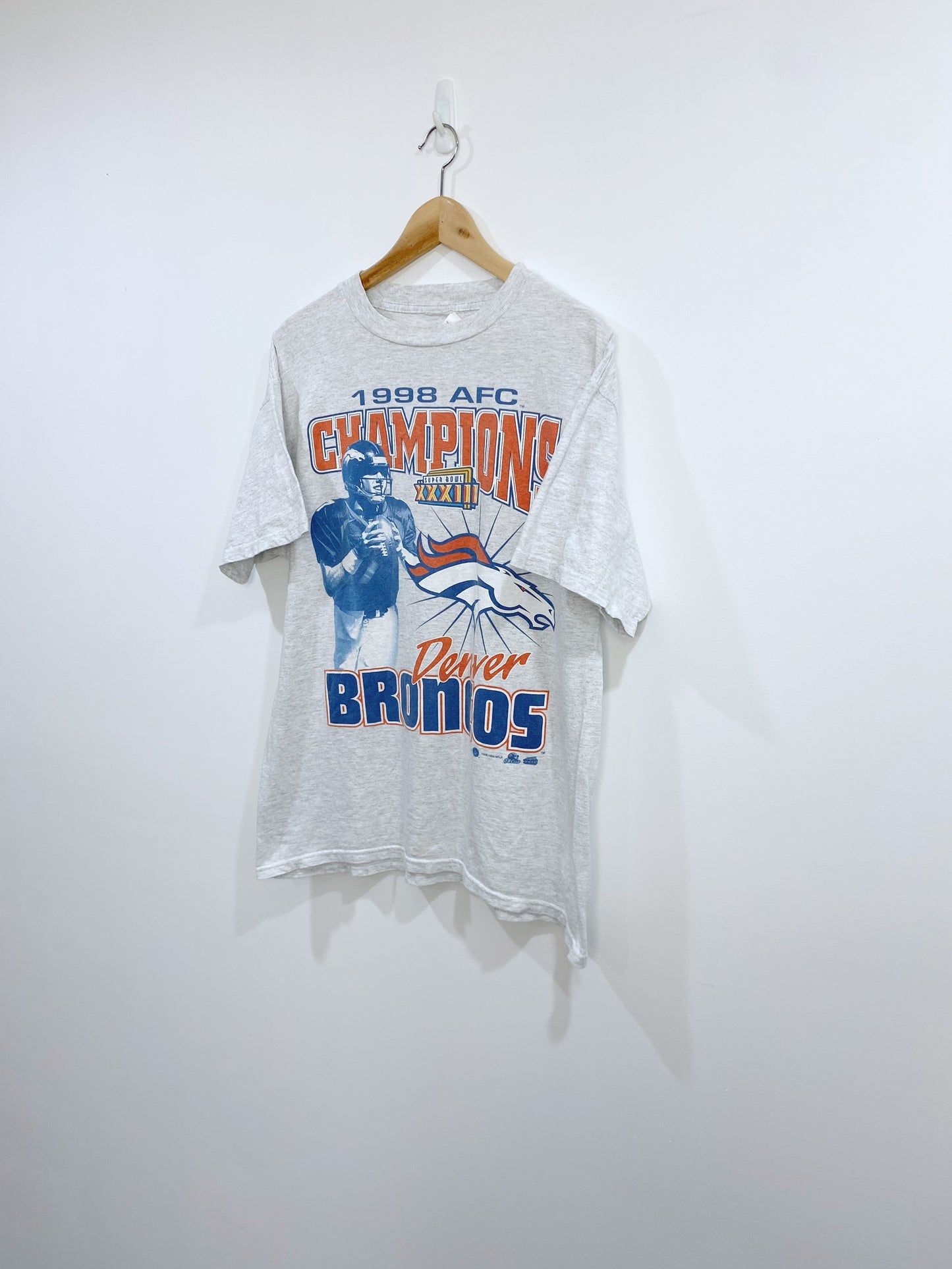 Vintage 1998 Denver Broncos Championship T-shirt L