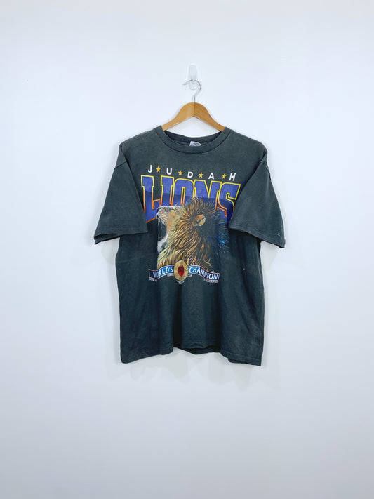 Vintage 90s Jiddah Lions T-shirt L