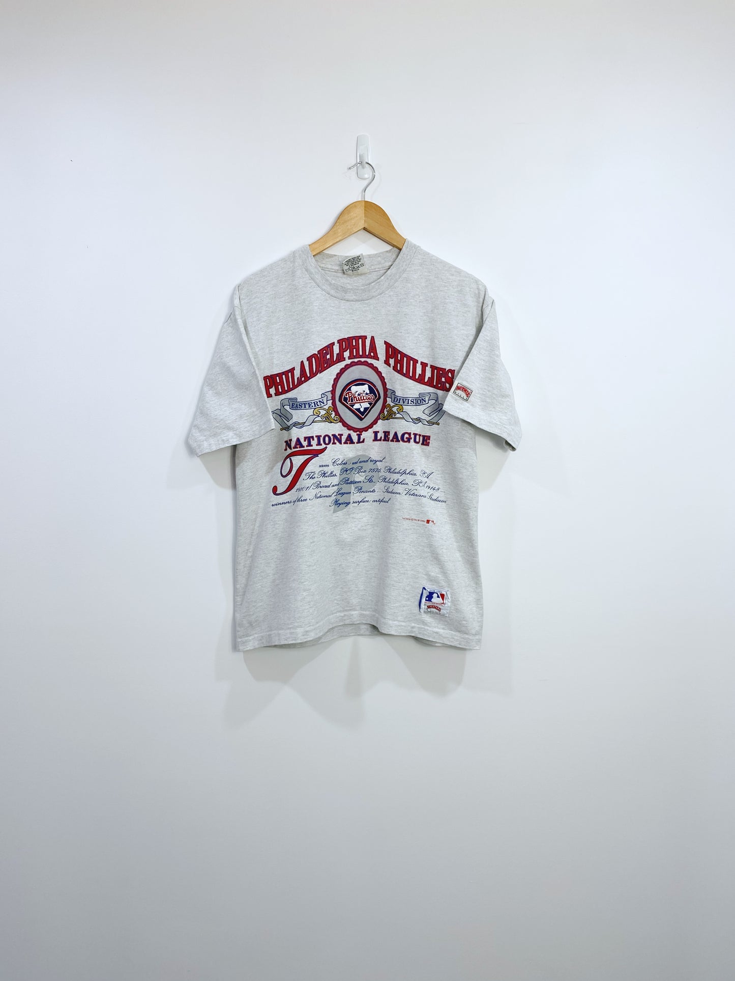 Vintage 1991 Philadelphia Phillies Championship T-shirt M