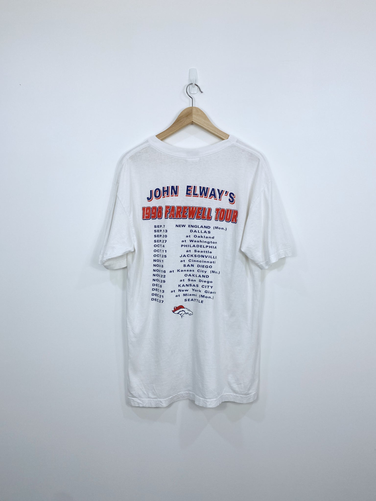 Vintage 1998 Denver Broncos T-shirt L