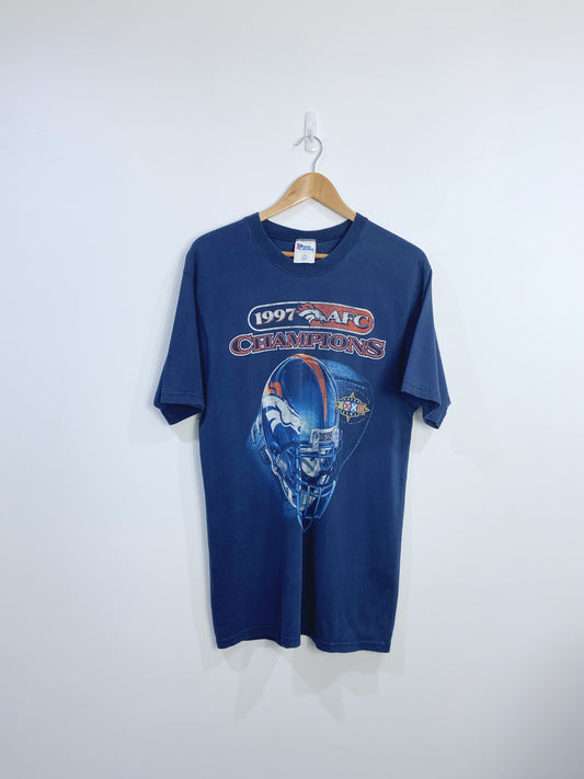 Vintage 1997 Denver Broncos Championship T-shirt M