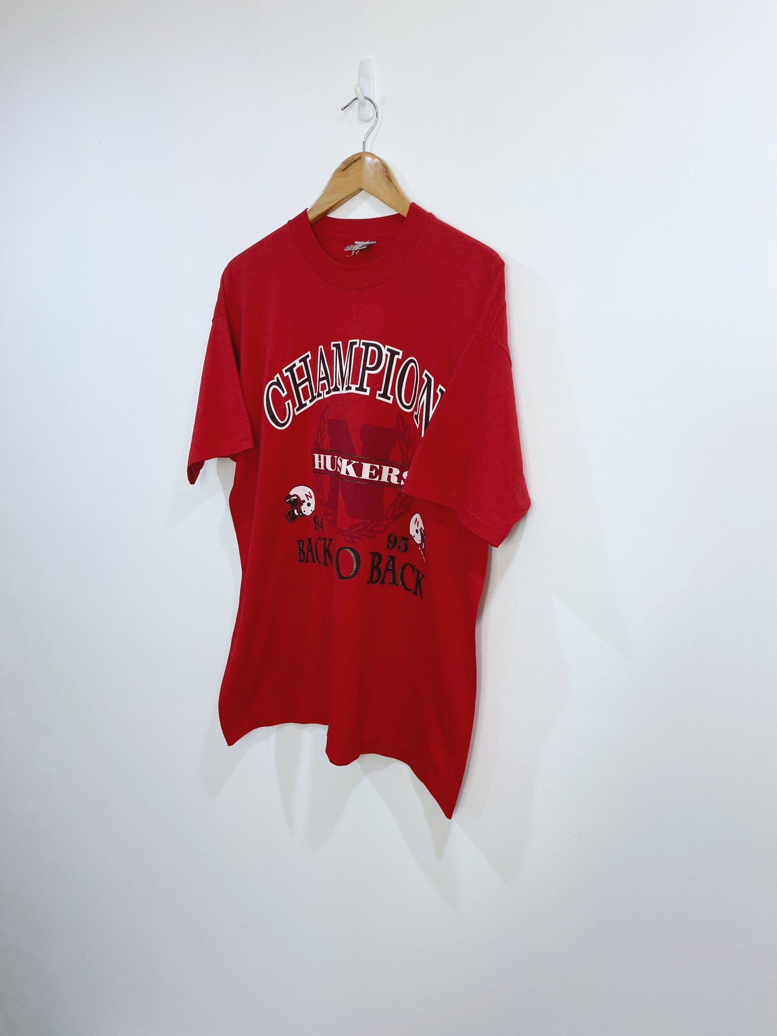 Vintage 1995 Nebraska Huskers Championship T-shirt L