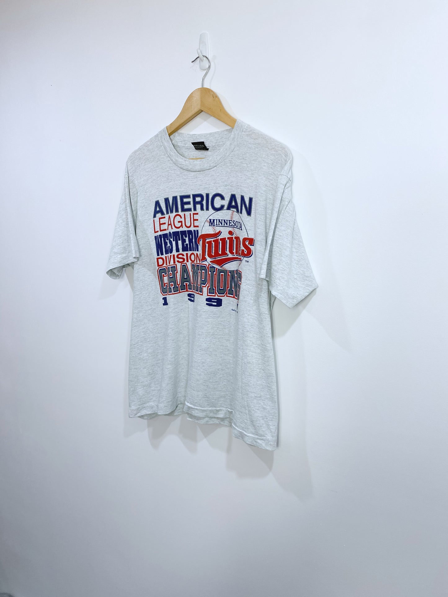 Vintage 1990 Minnesota Twins Championship T-shirt L