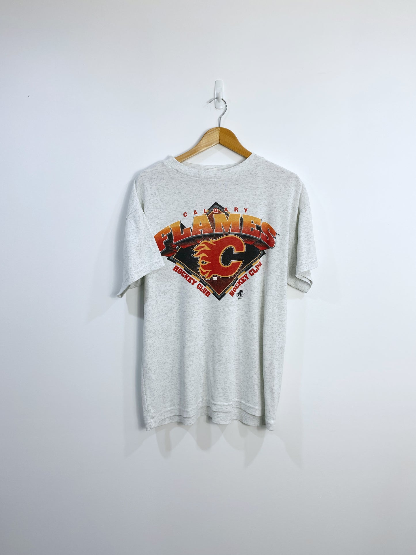 Vintage 90s Calgary Flames T-shirt L