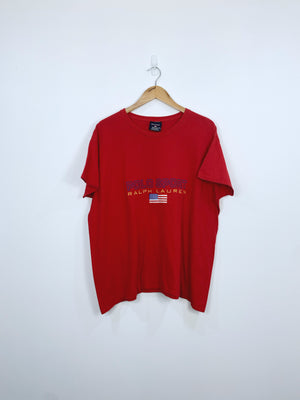 Vintage Polo Sport Embroidered T-shirt L