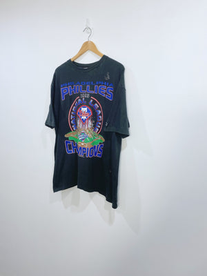 Vintage 1993 Philadelphia Phillies Championship T-shirt XL