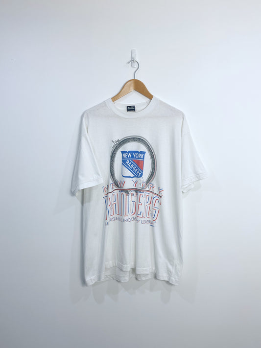Vintage 90s New York Rangers T-shirt L