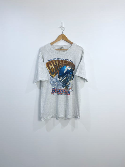 Vintage 1999 Denver Broncos Championship T-shirt L